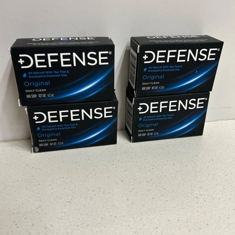 Defense Soap Bars - Original Pack of 4